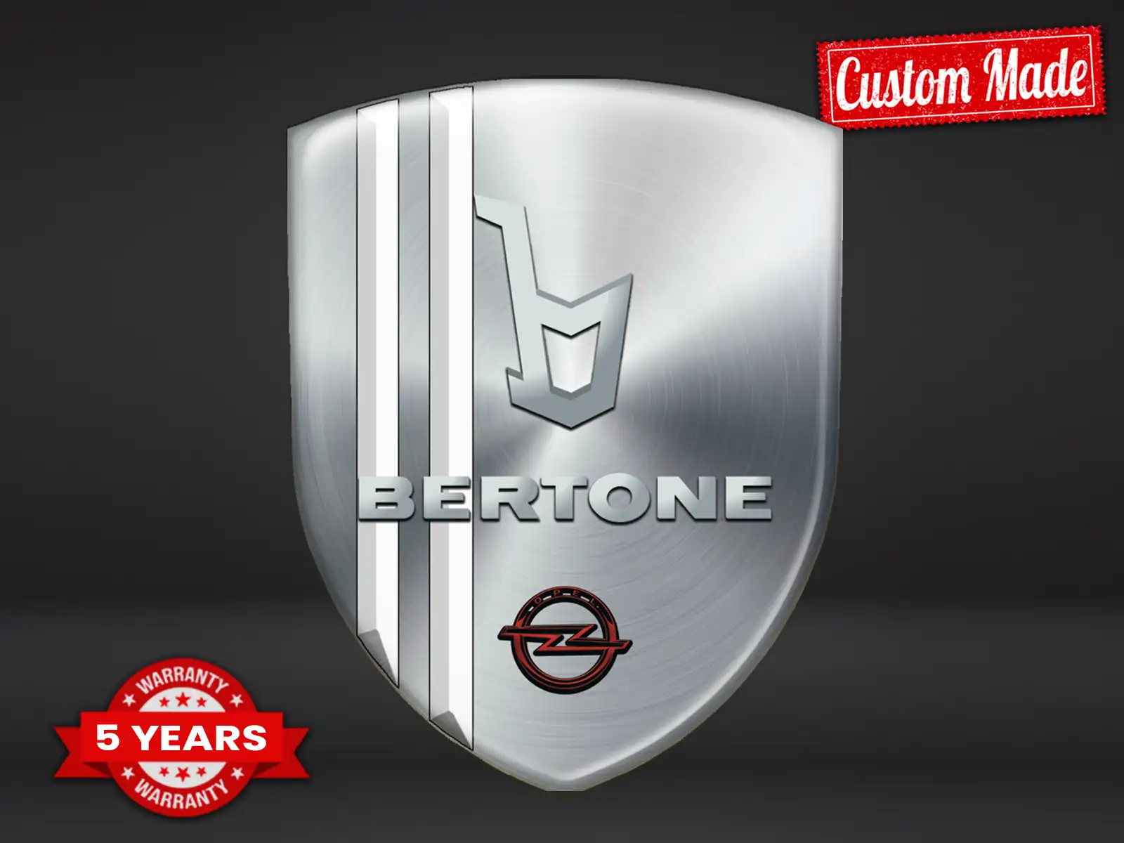 Bertone Doming Aufkleber Auto Robust Limitiert Universal